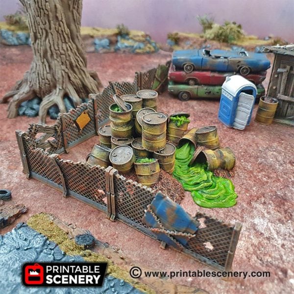 3d Printed Gaslands Fallout Post-Apocalypse