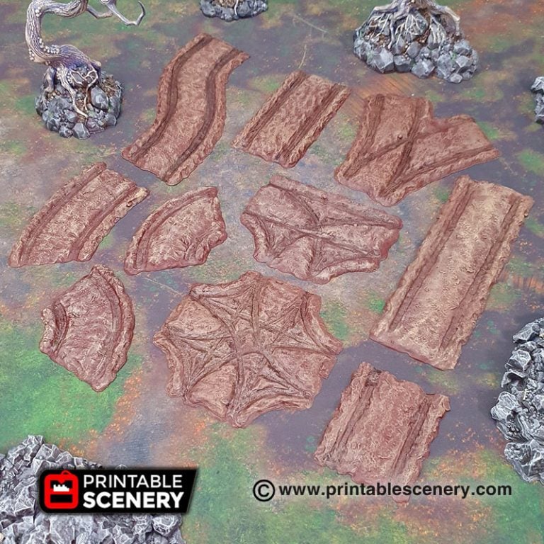 Tree Rex - Hagglethorn Hollow - Printable Scenery
