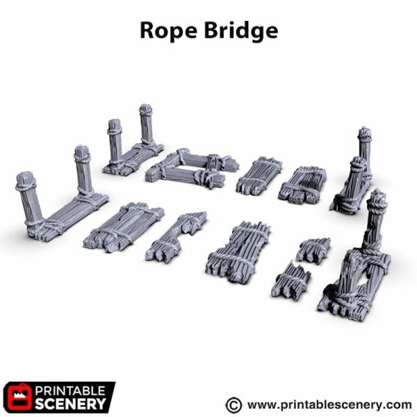 Rope Bridge STL