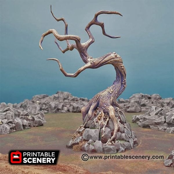 Shadowfey Wilds Contorted trees Frostgrave Mordheim Age of Sigmar Warhammer Skirmish