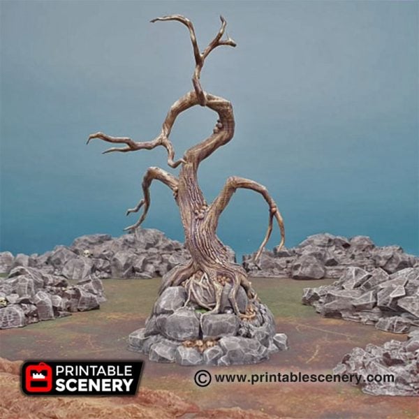 Shadowfey Wilds Contorted trees Frostgrave Mordheim Age of Sigmar Warhammer Skirmish