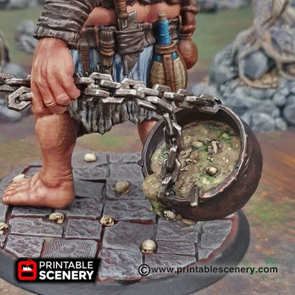 3D printable Warhammer age of Sigmar dungeons and dragons giant sons of behemat