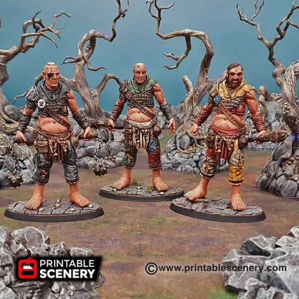 3D printable Warhammer age of Sigmar dungeons and dragons giant sons of behemat