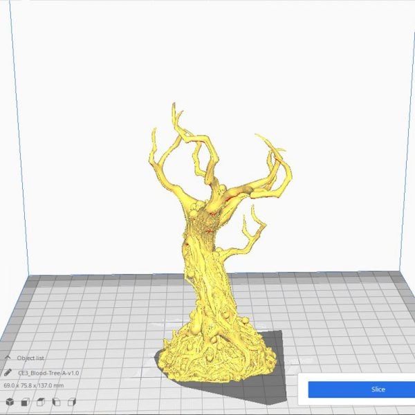 3D Printed blood trees Warhammer age of sigmar Dungeons and Dragons