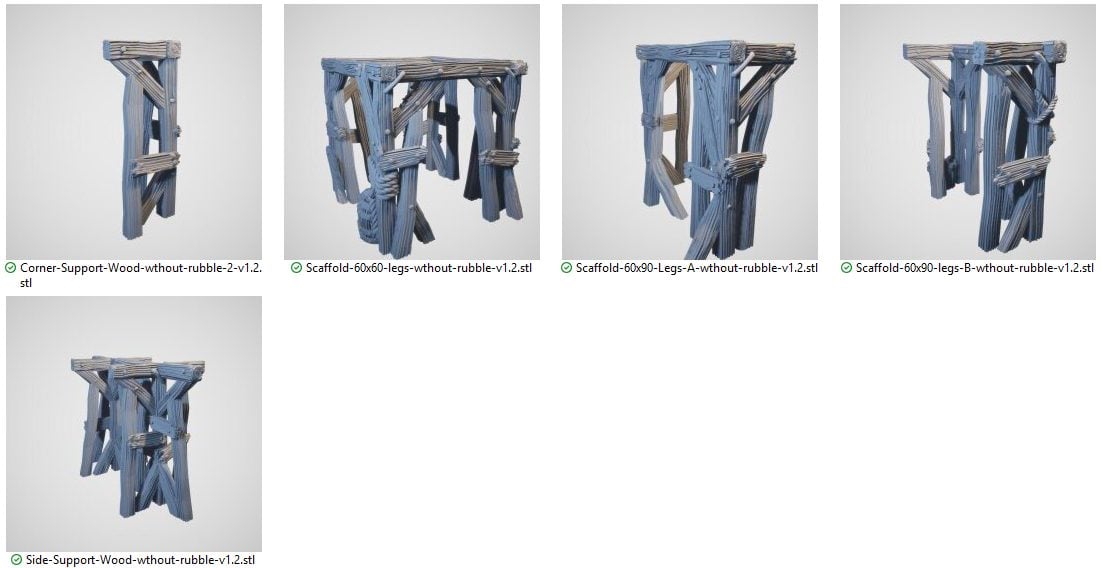 Shadowfey Scaffolding & Support Columns