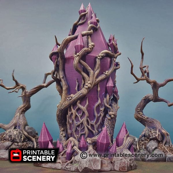 3D Printed Corrupted Feyheart Warhammer age of sigmar Dungeons and Dragons