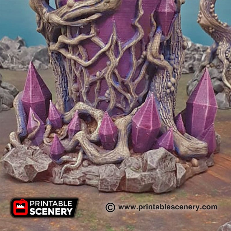 Printable Scenery Shadowfey Wilds Terrain Wargaming D&D DnD Details about   Corrupted Feyheart 