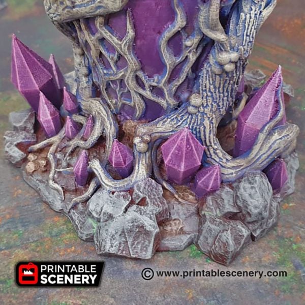 3D Printed Corrupted Feyheart Warhammer age of sigmar Dungeons and Dragons