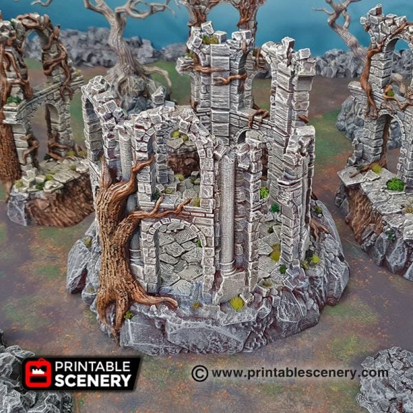 3D Printed Court of the Shadow King age of sigmar Dungeons and Dragons