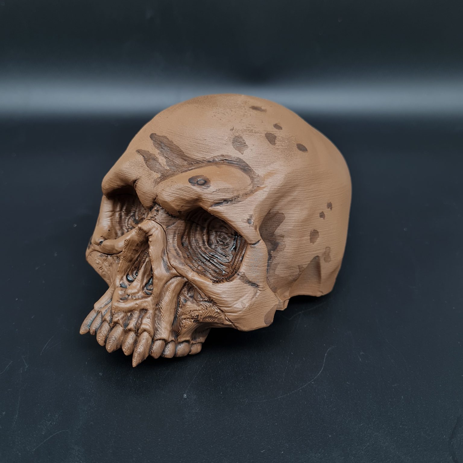 Painting Shadowfey: The Titan Skull - Printable Scenery