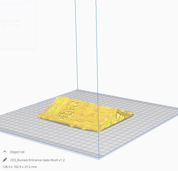 3d printed ruined entrance gate Age of Sigmar Dnd Dungeons and Dragons frostgrave mordhiem tabletop games