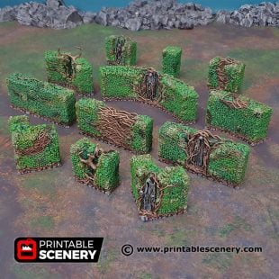 3d hedge maze Age of Sigmar Dnd Dungeons and Dragons frostgrave mordhiem tabletop games pathfinder
