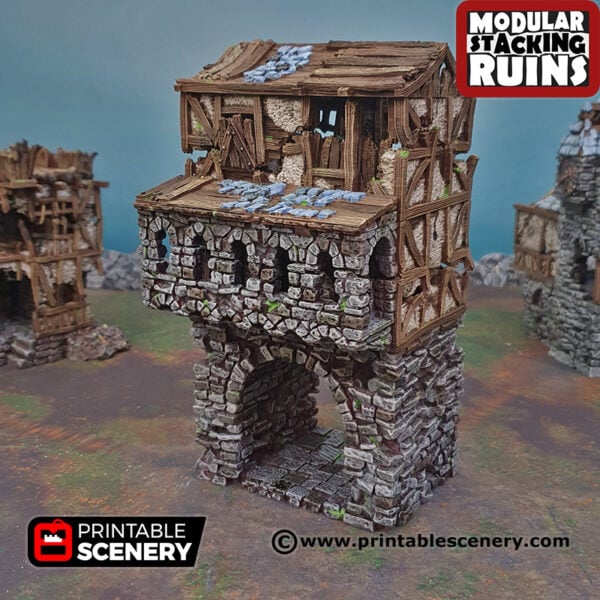 Ruined Gatehouse: Entrance Gate - Image 3