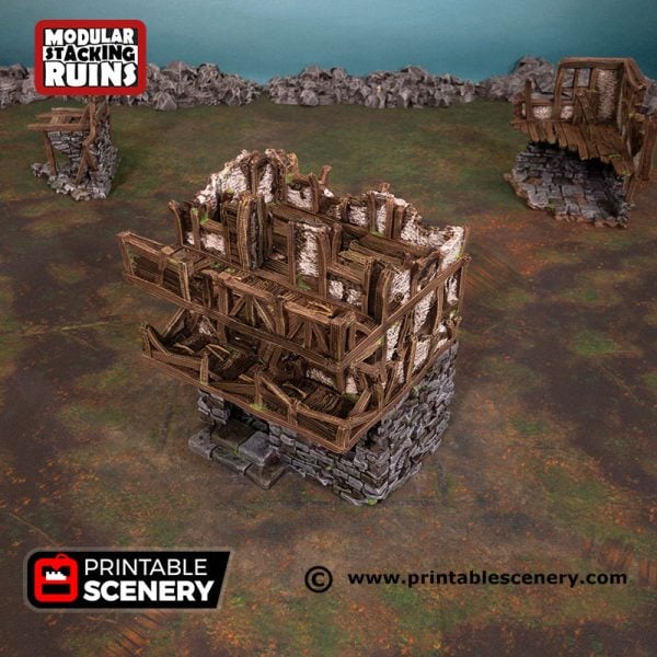 3D Printed Murder Row Age of Sigmar Dnd Dungeons and Dragons frostgrave mordheim tabletop games