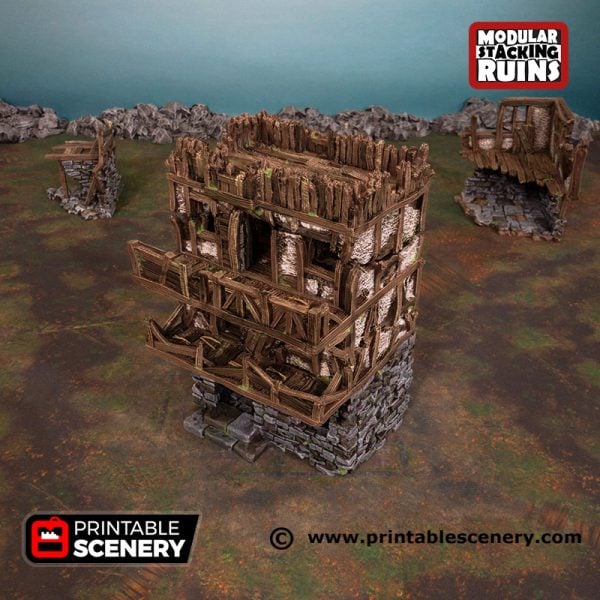 3D Printed Murder Row Age of Sigmar Dnd Dungeons and Dragons frostgrave mordheim tabletop games