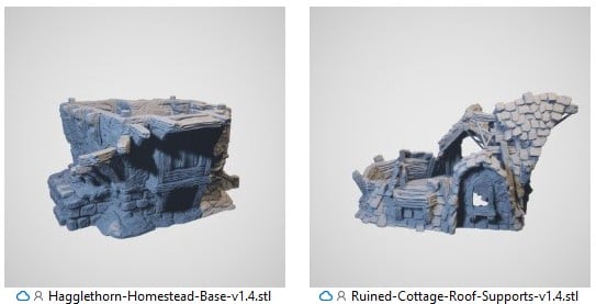 Ruined Cottage Hagglethorn