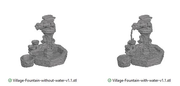 The Vilage Fountain Reference
