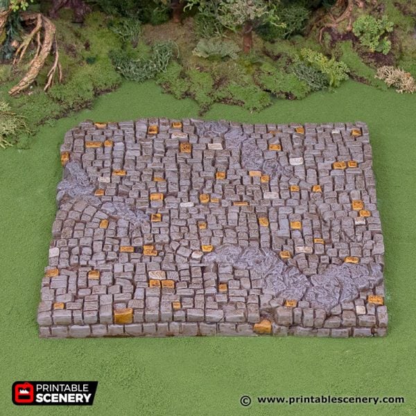 3D Printed Hagglethorn Hollow Town Square Tiles Age of Sigmar Dnd Dungeons and Dragons frostgrave mordheim tabletop games kings of war warhammer 9th age pathfinder rangers of shadowdeep