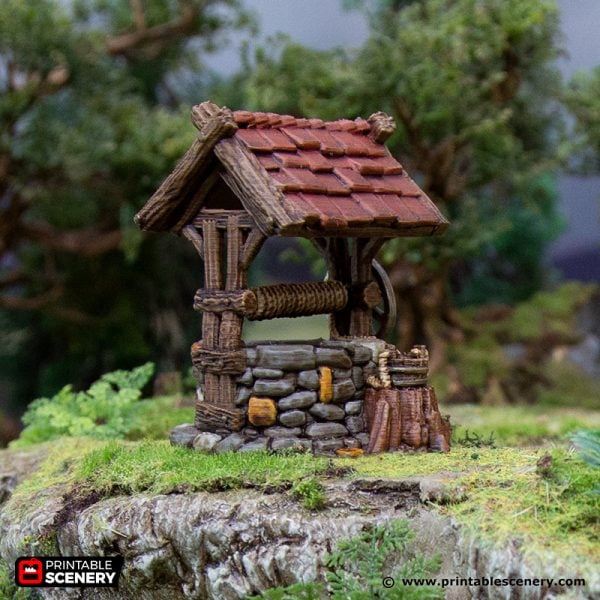 3D Printed Hagglethorn Hollow The Well Age of Sigmar Dnd Dungeons and Dragons frostgrave mordheim tabletop games kings of war warhammer 9th age pathfinder rangers of shadowdeep