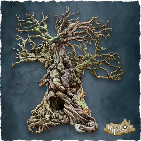The Sentient Trees - Hagglethorn Hollow - Printable Scenery