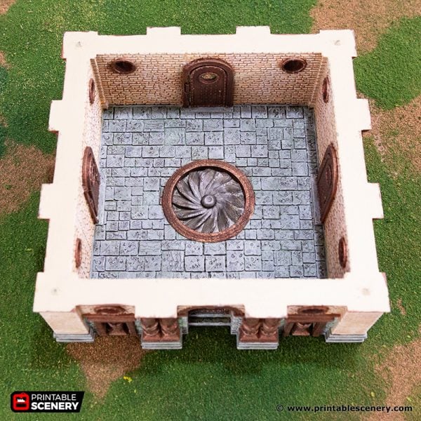 3D Printed Rise Of The Halflings Reign of Arcane Barrel Rider Barracks Age of Sigmar Dnd Dungeons and Dragons frostgrave mordheim tabletop games kings of war warhammer 9th age pathfinder rangers of shadowdeep
