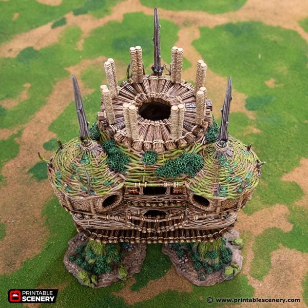 3D Printed Rise Of The Halflings Reign of Arcane Palace of the Druid Age of Sigmar Dnd Dungeons and Dragons frostgrave mordheim tabletop games kings of war warhammer 9th age pathfinder rangers of shadowdeep