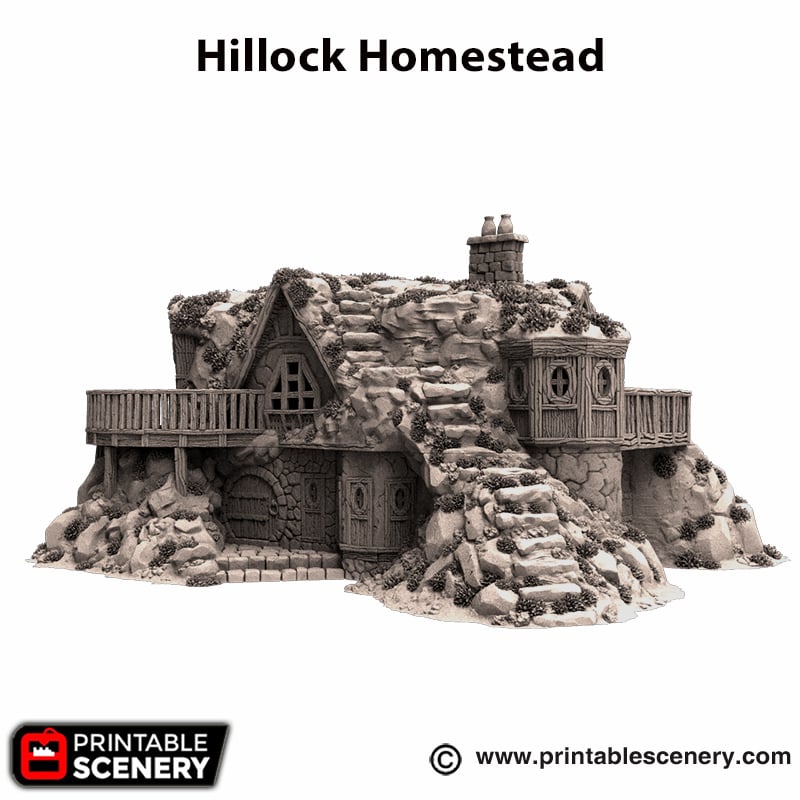 Hillock Homestead - Rise of the Halflings - Fantasy Building