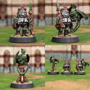 Dragon Handler - Printable Scenery