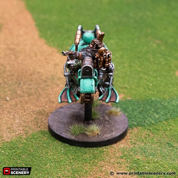 3D Printed Rise Of The Halflings Reign of Arcane Barrel Rider Bike Age of Sigmar Dnd Dungeons and Dragons frostgrave mordheim tabletop games kings of war warhammer 9th age pathfinder rangers of shadowdeep