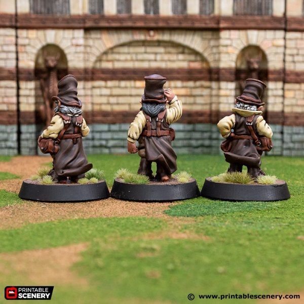 3D Printed Rise Of The Halflings Reign of Arcane Gaffers Age of Sigmar Dnd Dungeons and Dragons frostgrave mordheim tabletop games kings of war warhammer 9th age pathfinder rangers of shadowdeep
