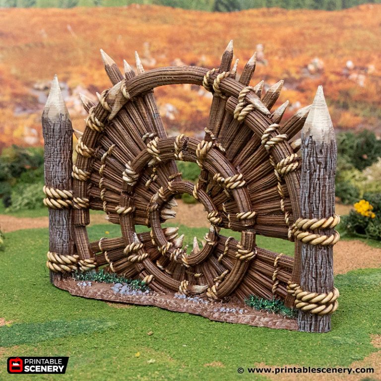 Halfling Defences - Printable Scenery