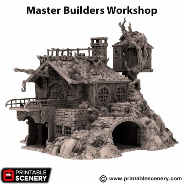 3d printed Master Builders Workshop