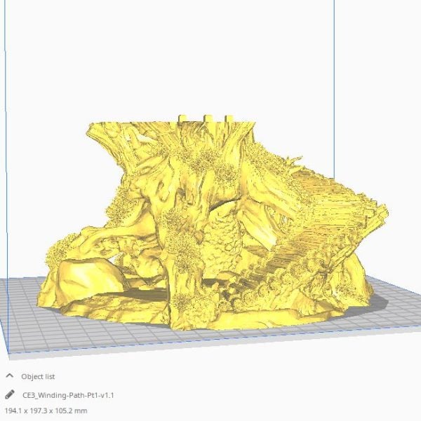 3d printable Forest Fort Expansion Tree Top Village