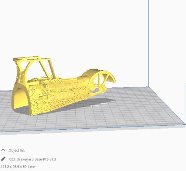 The Drakenarc -Airship STL