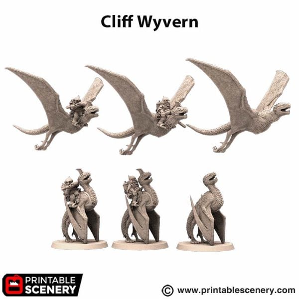 Cliff Wyvern STL