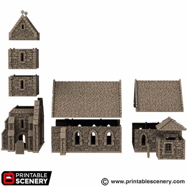 3D Printed Norman Church