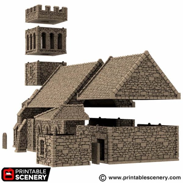 3D Printed Norman Church