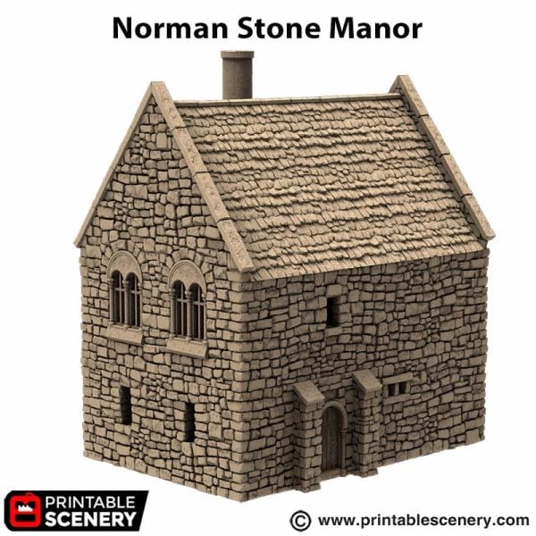 Norman Stone Manor STL