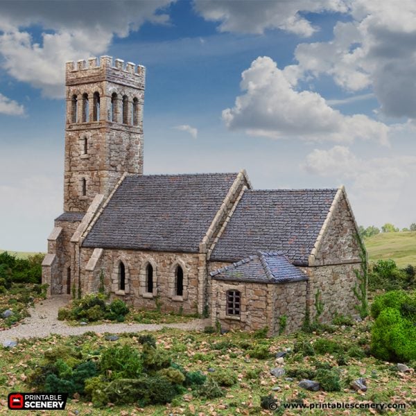 3D Printed Norman Church