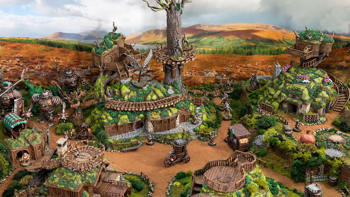 The Rise of the Halflings Showcase - Printable Scenery