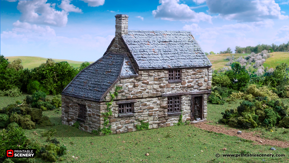 Hollyhock Cottage Printable Scenery the-captain-bbc-ghosts-ghost-for-king-and-country-captain