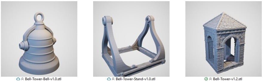 3d Printed Bell Tower