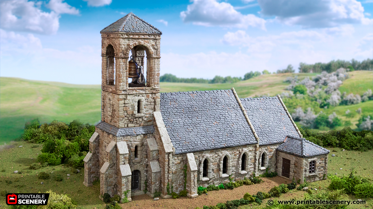 Bell Tower (Expansion) Printable Scenery
