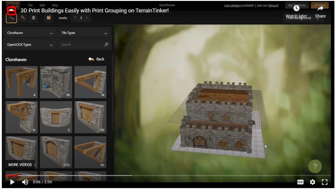 3D Print Buildings Easily with Print Grouping on TerrainTinker!