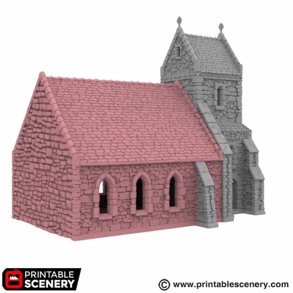 Norman Church Chapel Option 3d print file