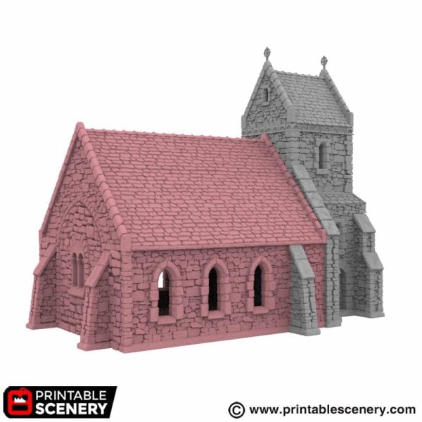 Norman Church Chapel Option 3d print file