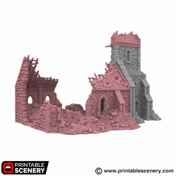 Ruined Norman Church Chapel guide