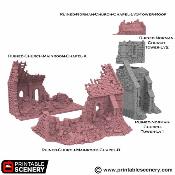Ruined Norman Church - Image 10