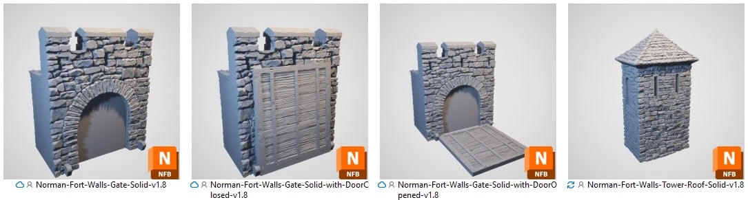 Solid 3d print building