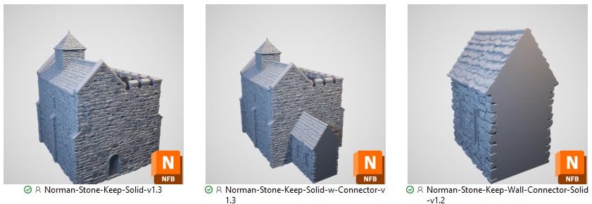 Solid 3d print building